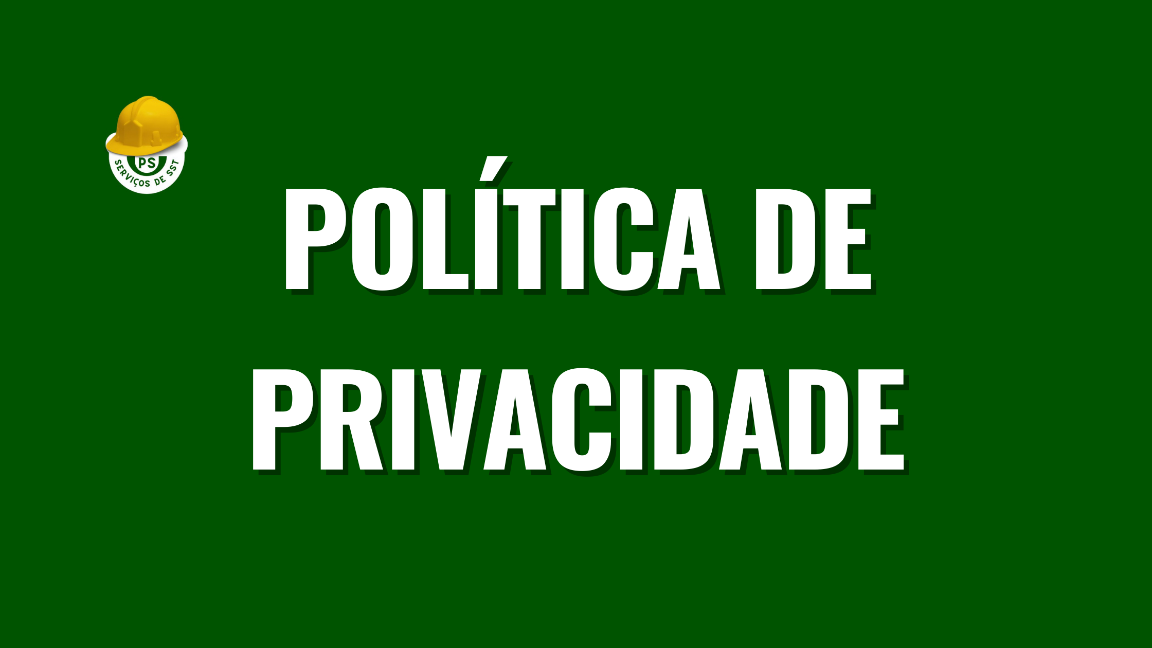 Política de privacidade